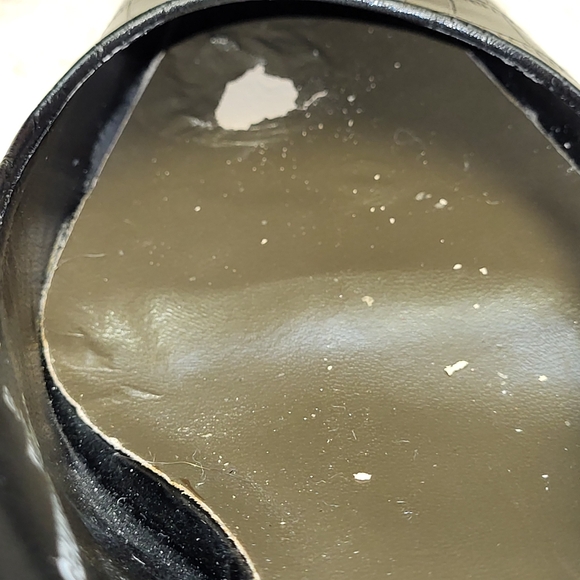 Pierre Michel Genuine Leather Snake Print Heels Buckle Design - Picture 8 of 8